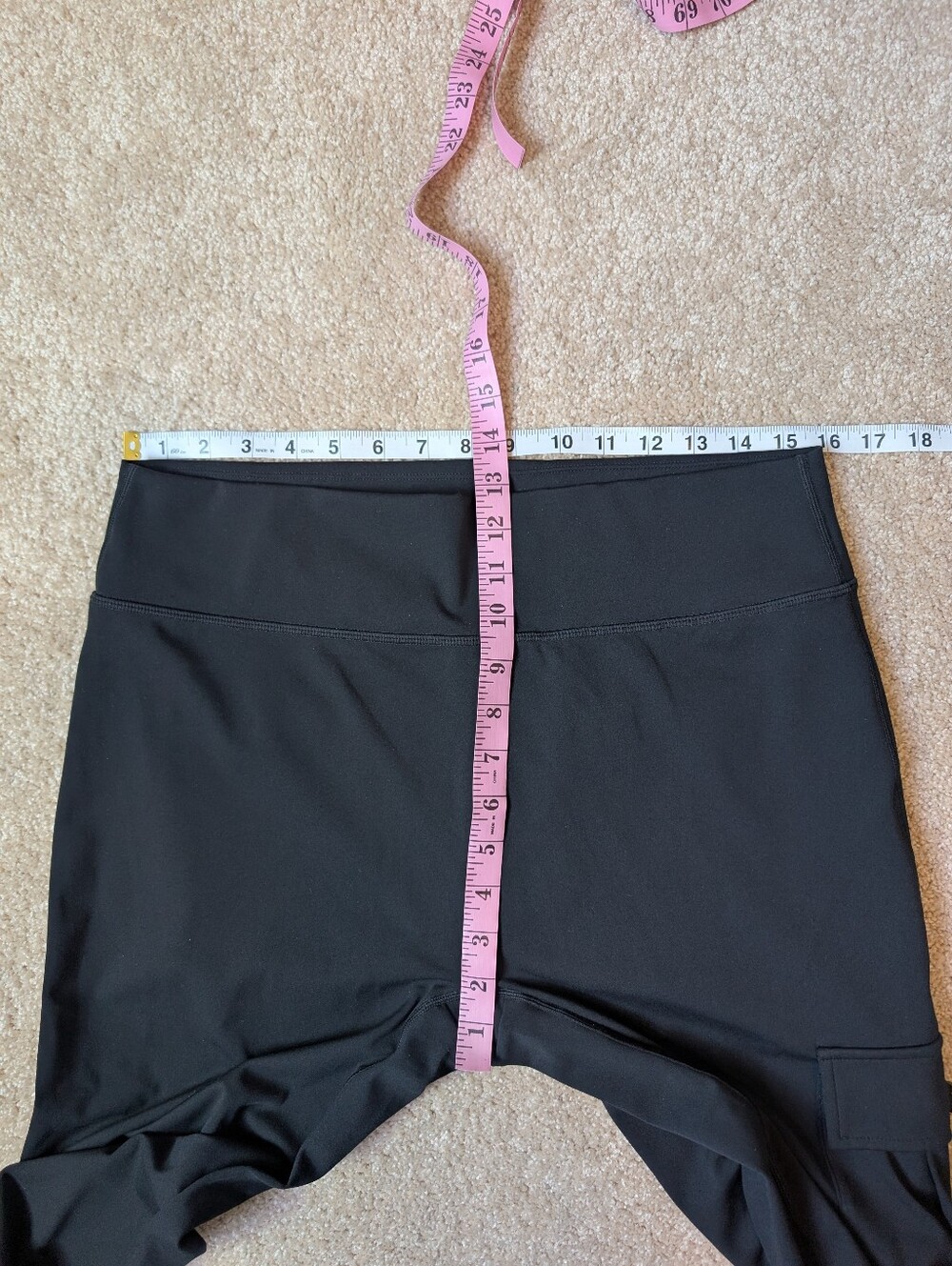 NWT Halara Black Daystretch High Waisted Ruched Flare Workout Leggings Pants - Picture 5 of 8